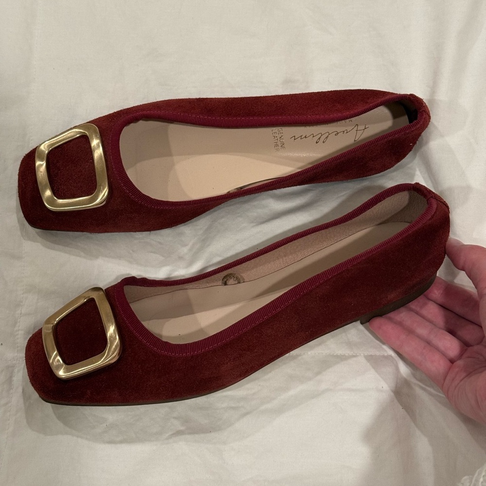 Avellini Leather Flats